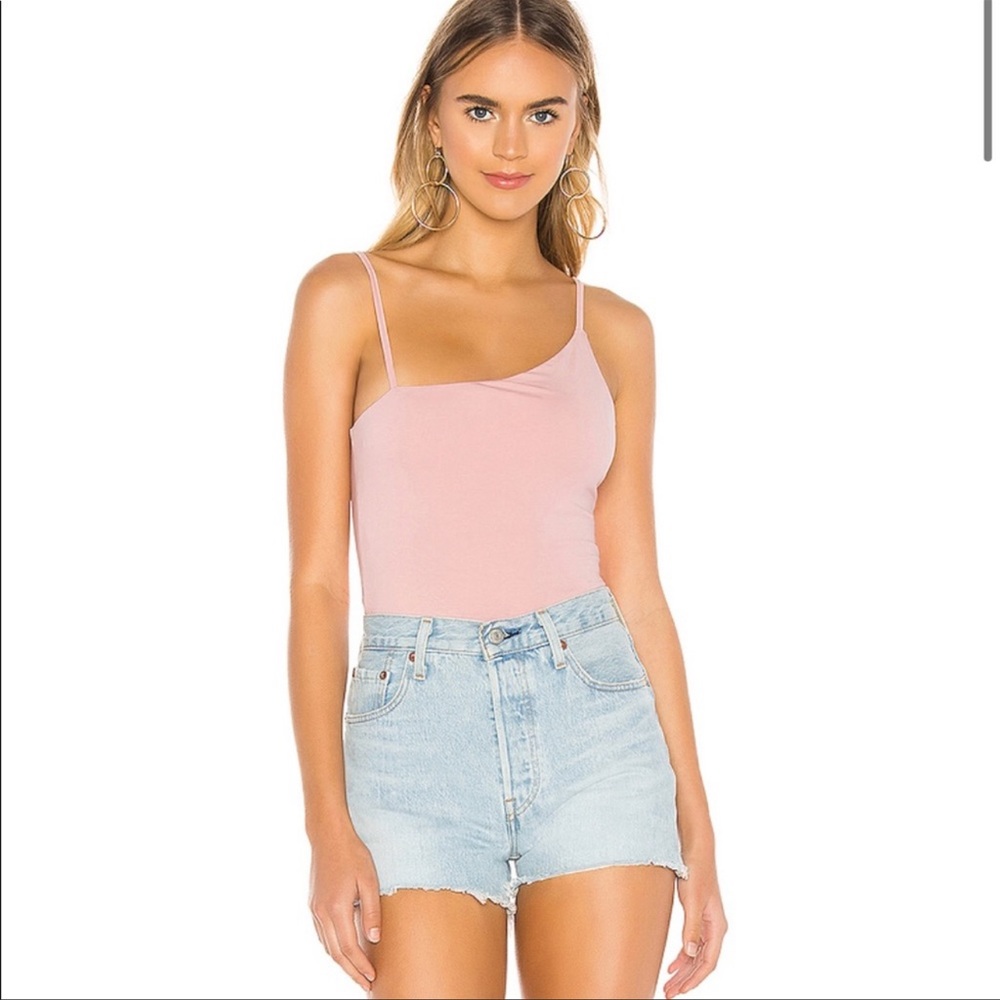 Revolve Pink Asymmetrical Tank